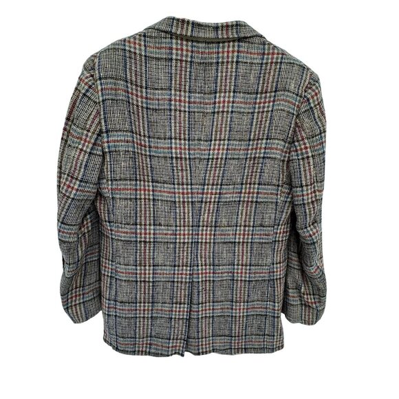 Ralph Lauren Mens Vintage Plaid Tweed Blazer Jacket 2 Button USA 40 Old Money - Picture 7 of 8